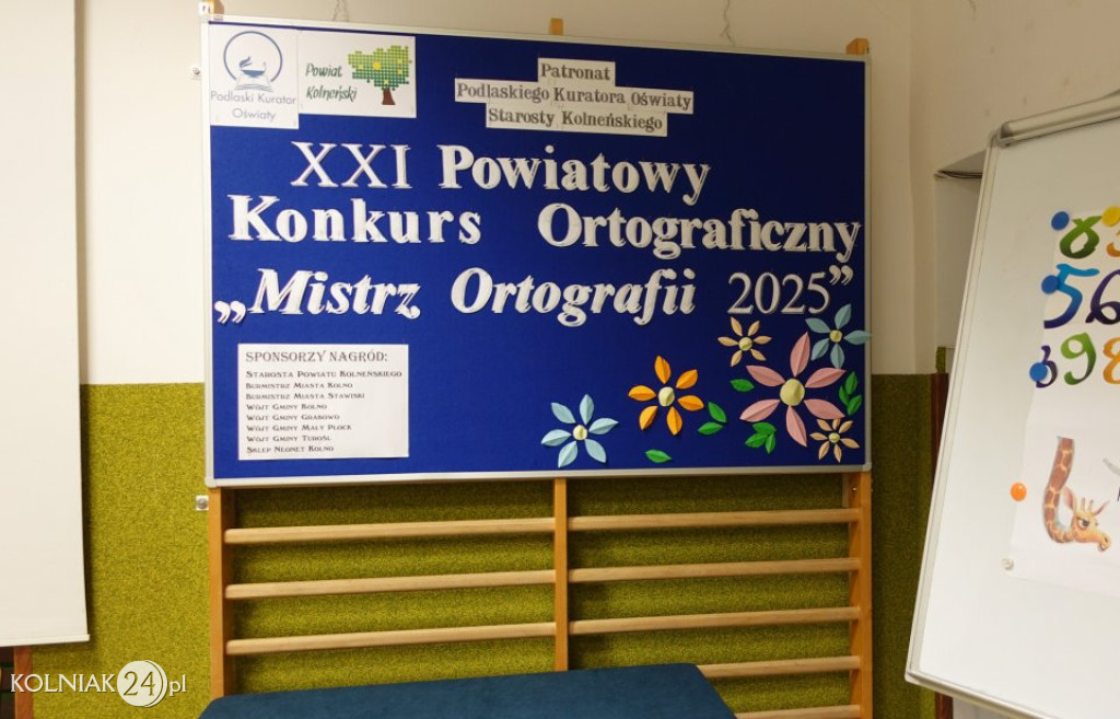 XXI Powiatowy Konkurs Ortograficzny