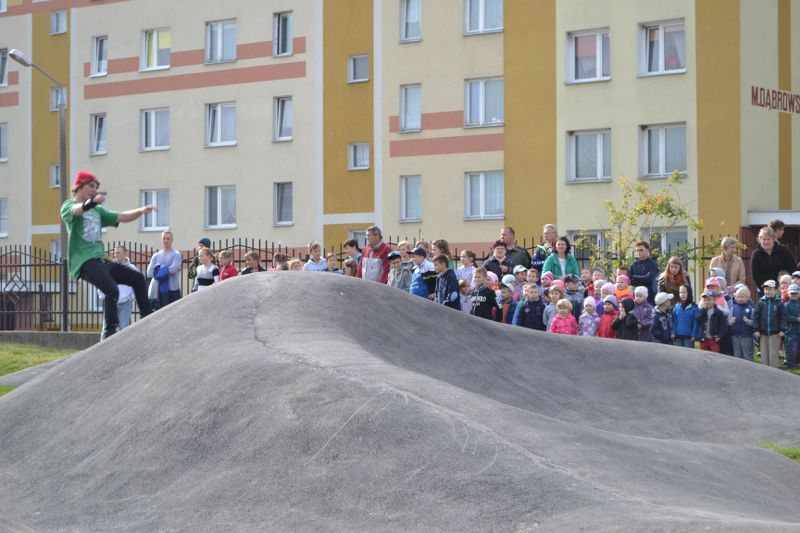 Mieszkańcy Kolna mogą już korzystać z pump tracka