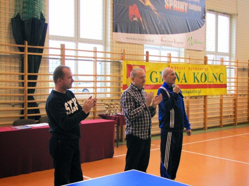 Wczoraj w Zabielu odbył się  IV Jesienny Turniej Tenisa Stołowego organizowany przez Uczniowski Klub Sportowy ?Sprint?