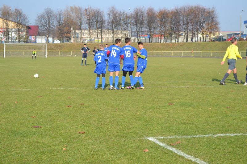 Wysokim zwycięstwem piłkarzy Orła Kolno w kategorii juniorów młodszych zakończył się niedzielny mecz ze Spartą Augustów