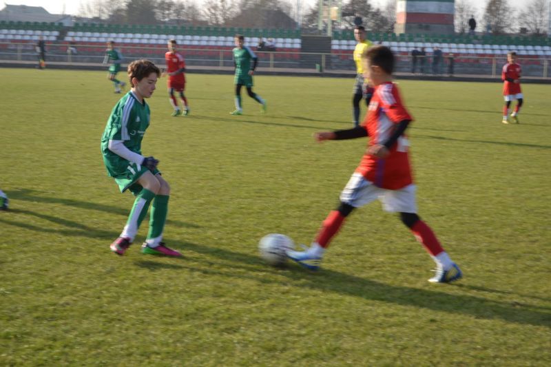 Miła niespodzianka dla kibiców w spotkaniu młodzików