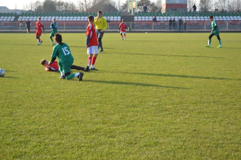 Miła niespodzianka dla kibiców w spotkaniu młodzików