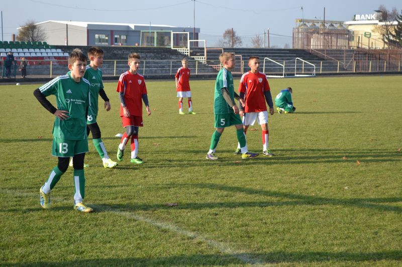 Miła niespodzianka dla kibiców w spotkaniu młodzików