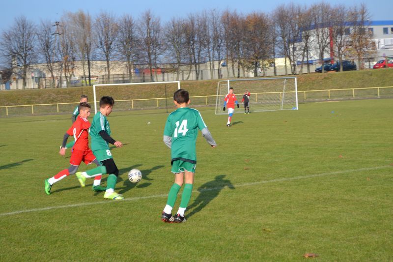 Miła niespodzianka dla kibiców w spotkaniu młodzików
