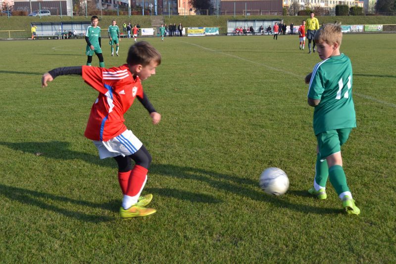 Miła niespodzianka dla kibiców w spotkaniu młodzików