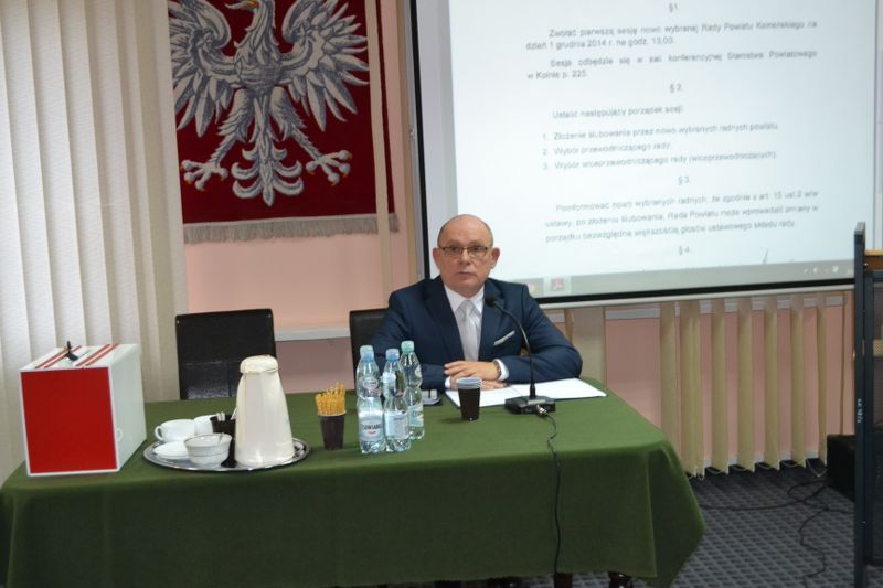 Stanisław Wiszowaty wraca na stanowisko starosty kolneńskiego. Jest nowy zarząd powiatu