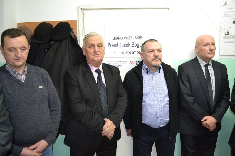 Represjonowani w stanie wojennym na opłatku w kolneńskiej Solidarności