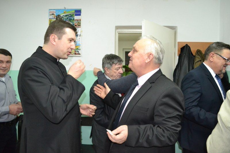 Represjonowani w stanie wojennym na opłatku w kolneńskiej Solidarności