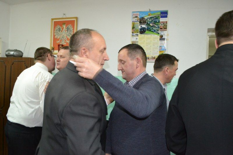 Represjonowani w stanie wojennym na opłatku w kolneńskiej Solidarności