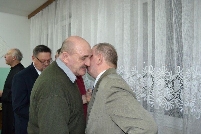 Represjonowani w stanie wojennym na opłatku w kolneńskiej Solidarności