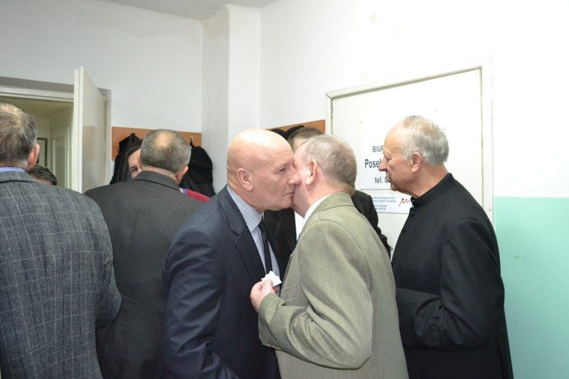 Represjonowani w stanie wojennym na opłatku w kolneńskiej Solidarności