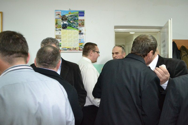 Represjonowani w stanie wojennym na opłatku w kolneńskiej Solidarności