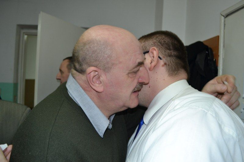 Represjonowani w stanie wojennym na opłatku w kolneńskiej Solidarności