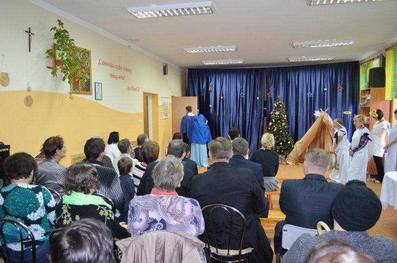 Jedna wielka rodzina. Spotkanie w siedzibie Warsztatów Terapii Zajęciowej w Kolnie
