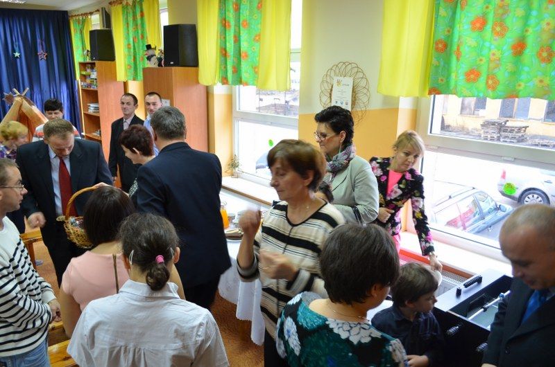 Jedna wielka rodzina. Spotkanie w siedzibie Warsztatów Terapii Zajęciowej w Kolnie