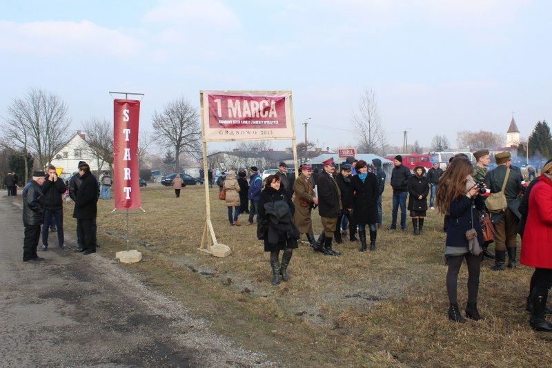 Tropem wilczym biegali również w Grabowie