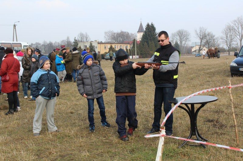 Tropem wilczym biegali również w Grabowie