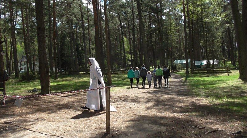 Harcerze ostatnie dwie noce spędzili w namiotach