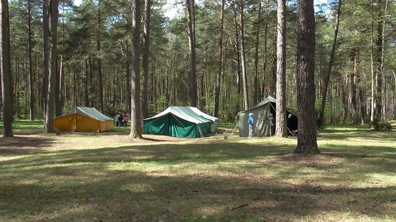 Harcerze ostatnie dwie noce spędzili w namiotach