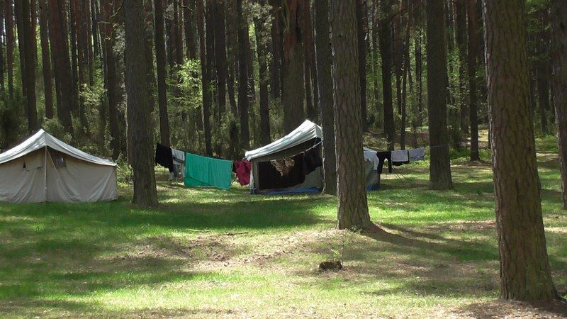 Harcerze ostatnie dwie noce spędzili w namiotach