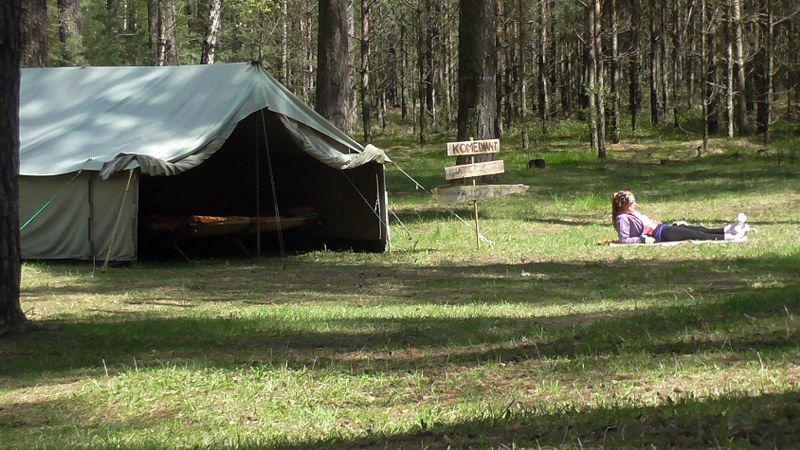 Harcerze ostatnie dwie noce spędzili w namiotach