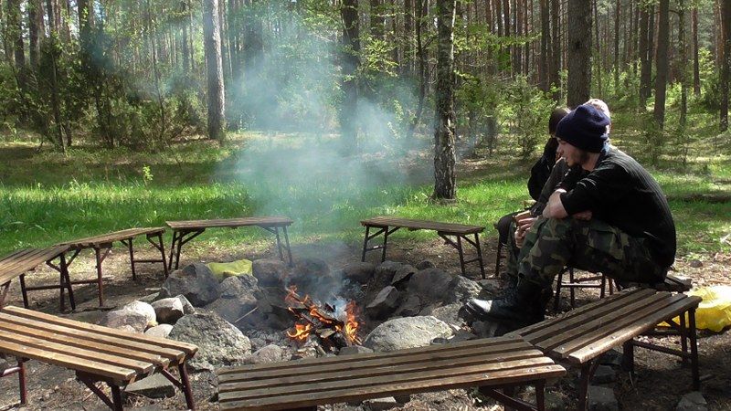Harcerze ostatnie dwie noce spędzili w namiotach
