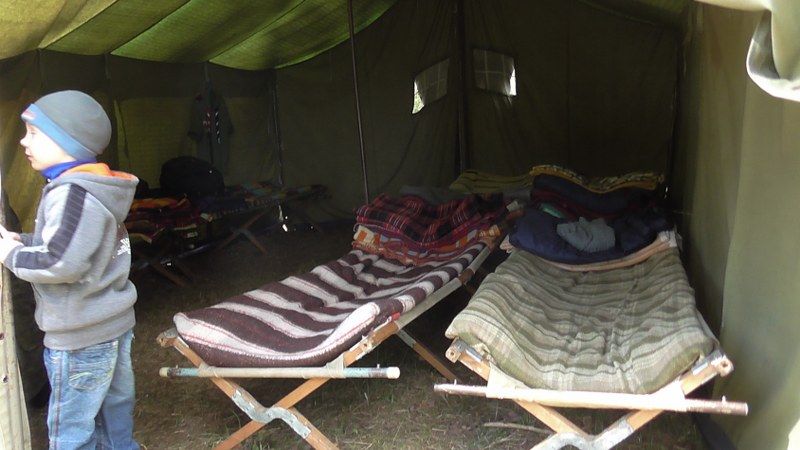 Harcerze ostatnie dwie noce spędzili w namiotach