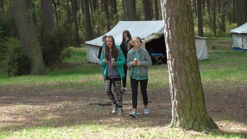 Harcerze ostatnie dwie noce spędzili w namiotach