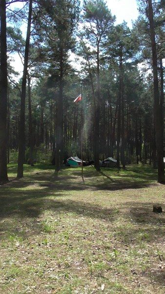 Harcerze ostatnie dwie noce spędzili w namiotach