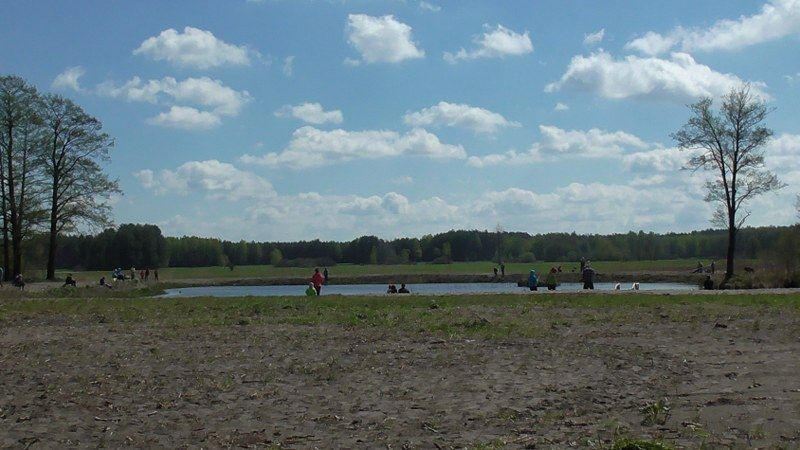 Pasjonaci wędkarstwa nie próżnowali. Ryba jednak brała dzisiaj tak sobie
