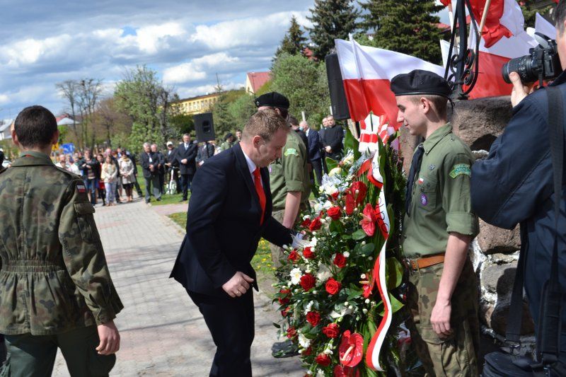 Kolno: Obchody  224.  Rocznicy Uchwalenia Konstytucji  3 Maja (zobacz foto)