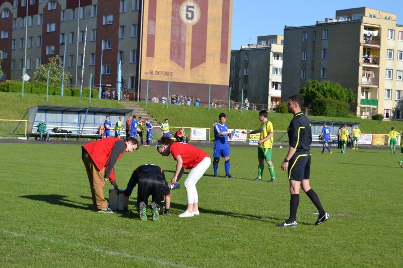 Kanonada w spotkaniu z Krynkami. Kolejny hat-trick Gwiazdy