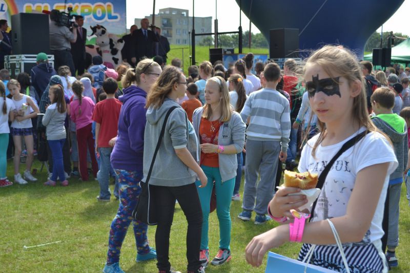 Setki dzieciaków bawiły się na imprezie Mlekpolu. Zobacz obszerną relację fotograficzną