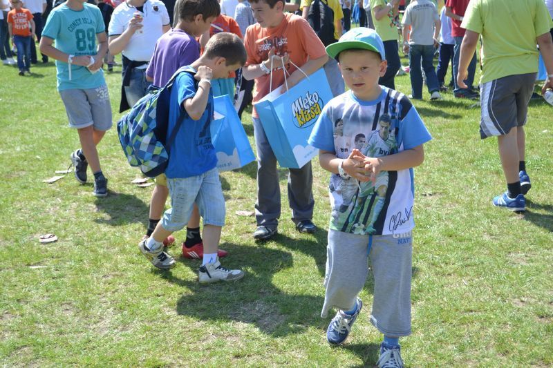 Setki dzieciaków bawiły się na imprezie Mlekpolu. Zobacz obszerną relację fotograficzną