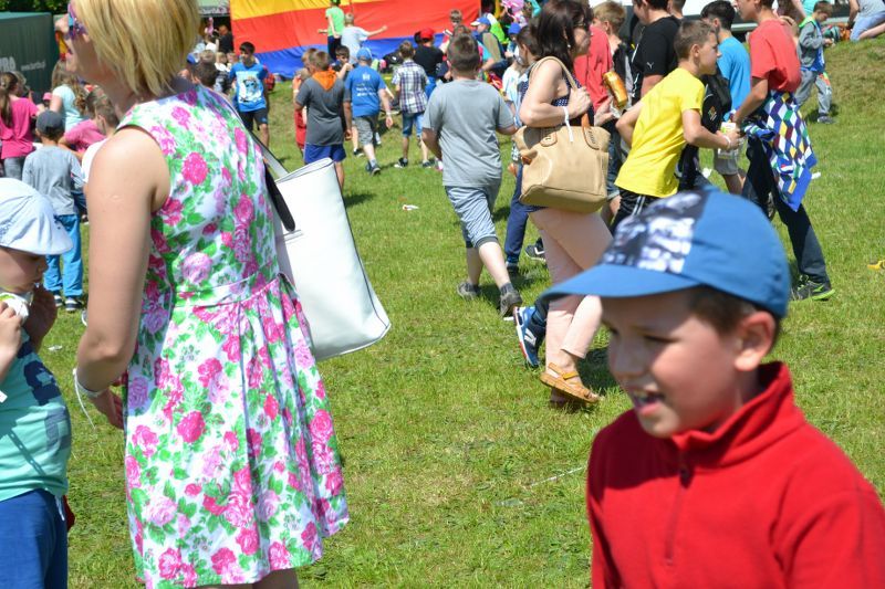 Setki dzieciaków bawiły się na imprezie Mlekpolu. Zobacz obszerną relację fotograficzną