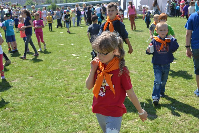 Setki dzieciaków bawiły się na imprezie Mlekpolu. Zobacz obszerną relację fotograficzną