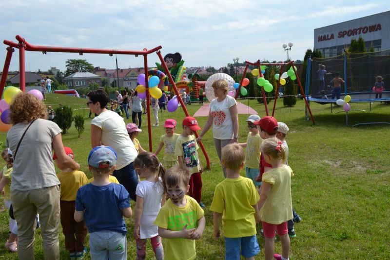 Dzień Dziecka z atrakcjami zorganizowano również w kolneńskim  przedszkolu (zobacz zdjęcia)