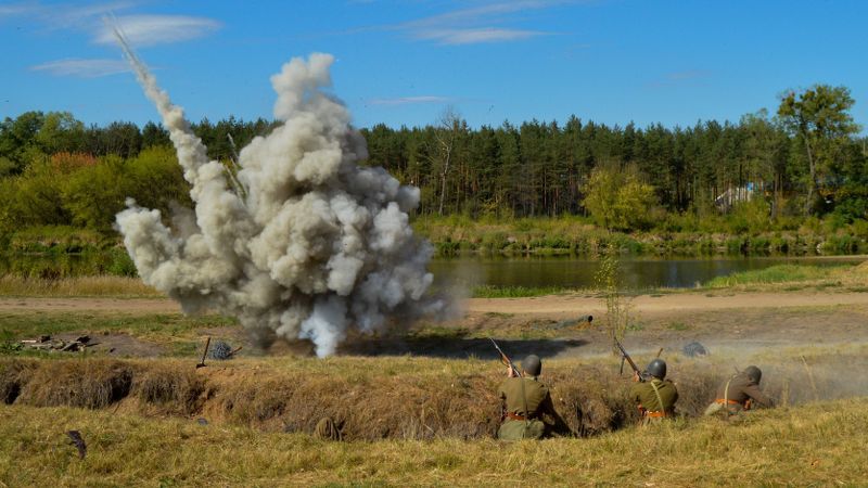 Zobacz zdjęcia z dziesiątej  inscenizacji  bitwy o Nowogród