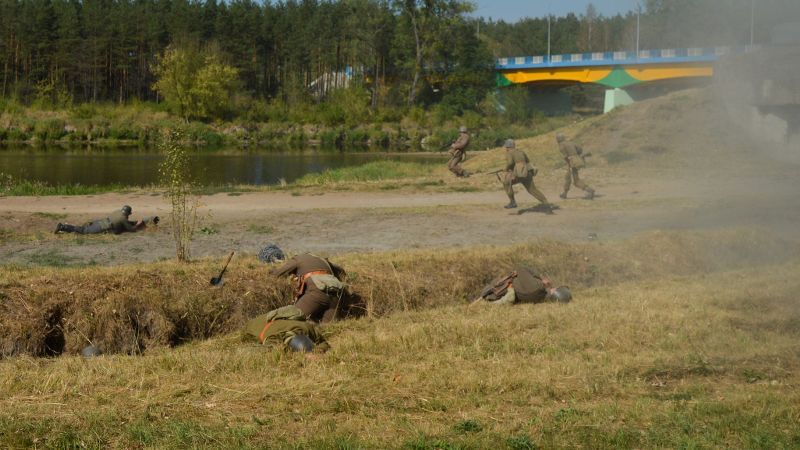 Zobacz zdjęcia z dziesiątej  inscenizacji  bitwy o Nowogród