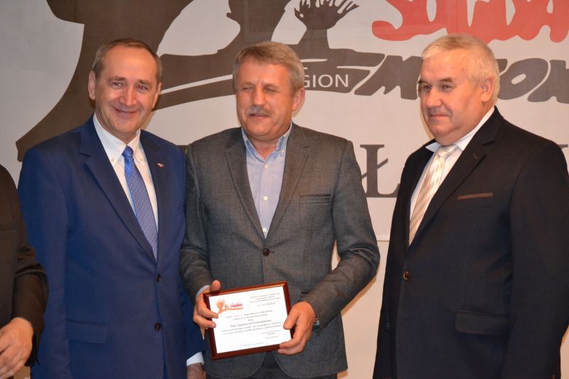 Zobacz relację fotograficzną z kolneńskich obchodów 35. rocznicy powstania NSZZ Solidarność