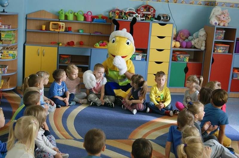 Dzieci zadowolone z akcji z Mrówką