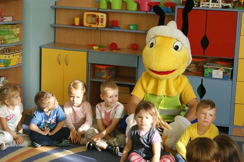 Dzieci zadowolone z akcji z Mrówką