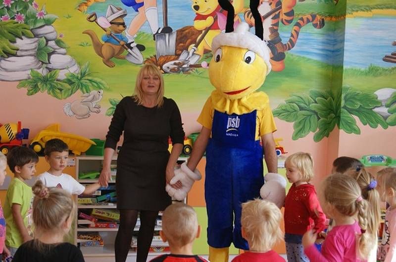 Dzieci zadowolone z akcji z Mrówką
