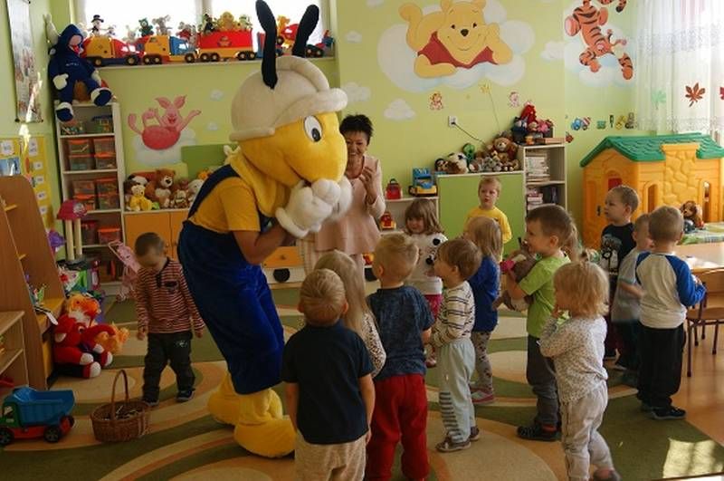 Dzieci zadowolone z akcji z Mrówką