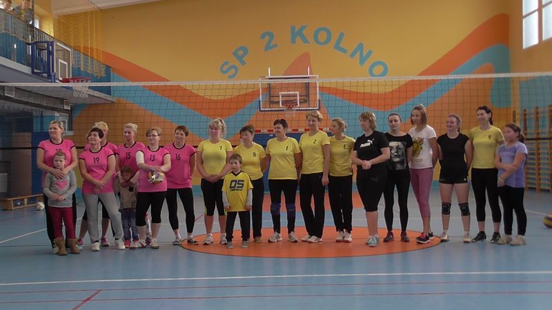 Zespół  z  Kolna wygrywa turniej siatkówki