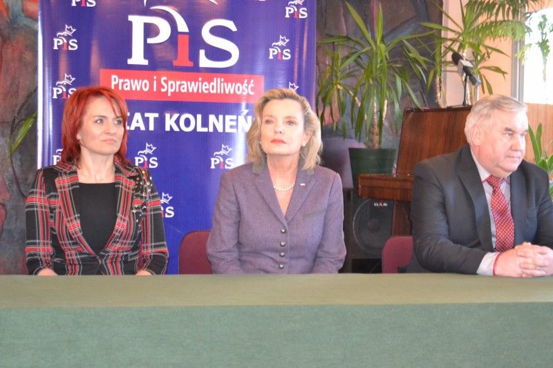 Anna Maria Anders w Kolnie. Bezpieczeństwo, infrastruktura drogowa i historia ? to priorytety kandydatki w wyborach do Senatu