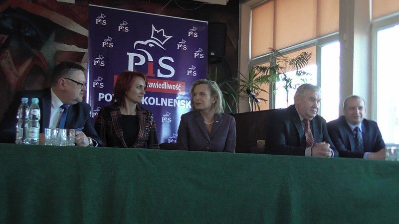 Anna Maria Anders w Kolnie. Bezpieczeństwo, infrastruktura drogowa i historia ? to priorytety kandydatki w wyborach do Senatu