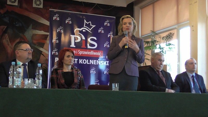 Anna Maria Anders w Kolnie. Bezpieczeństwo, infrastruktura drogowa i historia ? to priorytety kandydatki w wyborach do Senatu