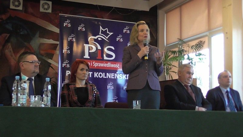 Anna Maria Anders w Kolnie. Bezpieczeństwo, infrastruktura drogowa i historia ? to priorytety kandydatki w wyborach do Senatu