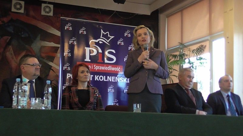 Anna Maria Anders w Kolnie. Bezpieczeństwo, infrastruktura drogowa i historia ? to priorytety kandydatki w wyborach do Senatu